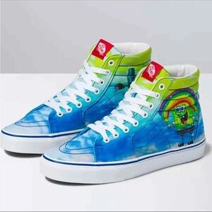 VANS UNISEX SH8-HI SPONGEBOB Men’s 9 Women’s 10.5 Cartoon